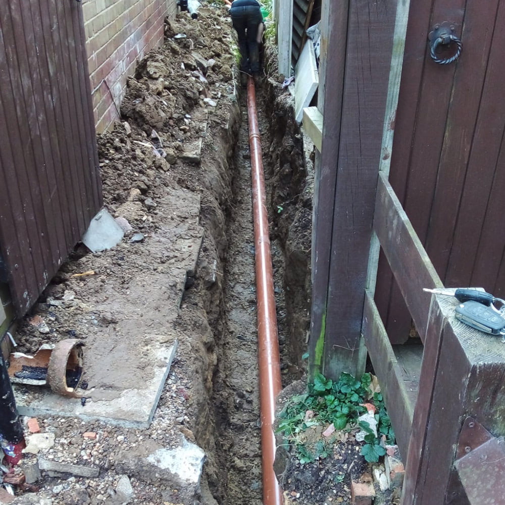 Pitch Fibre Pipe Repair / Rerounding